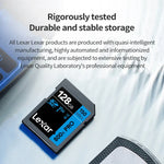 Lexar SD-800X Pro High Speed SD Speicherkarte für Spiegelreflexkameras, 32GB, 64GB