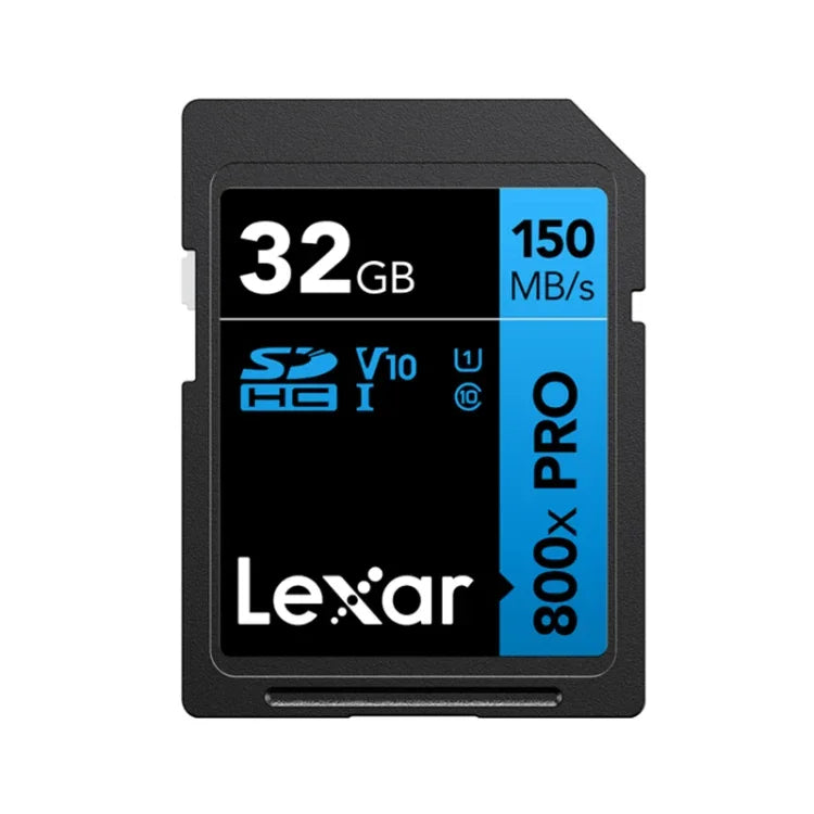 Lexar SD-800X Pro High Speed SD Speicherkarte für Spiegelreflexkameras, 32GB, 64GB