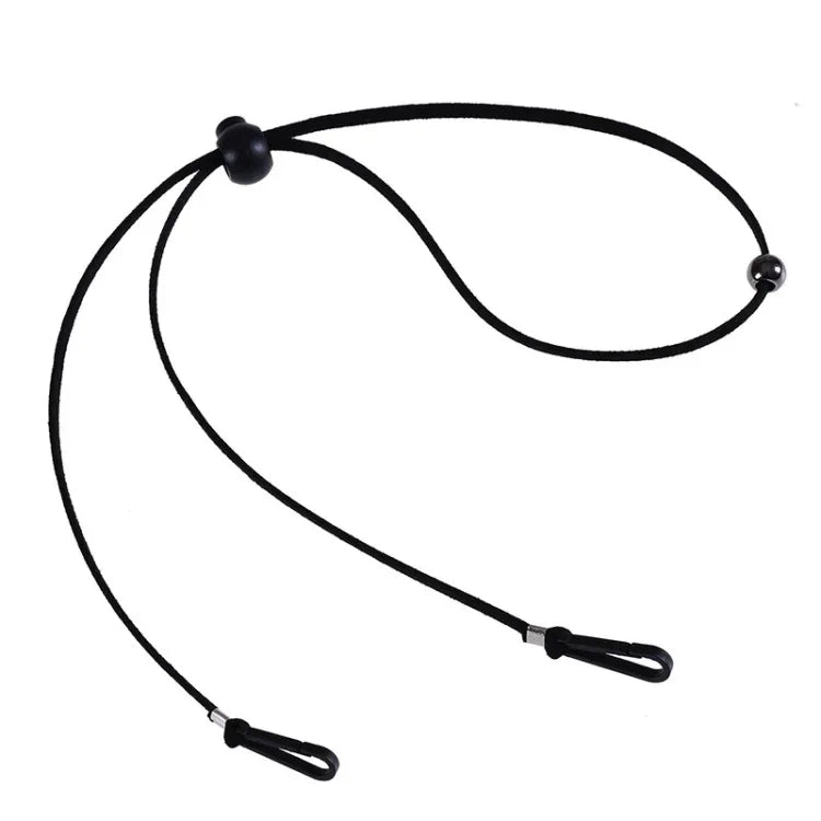 10 Stück Masken-Anti-Verlust-einstellbares Lanyard und Ohrhaken, Kaschmir, Weiß, Schwarz, Gelb, Grün, Blau, Rosa, Rot, Grau