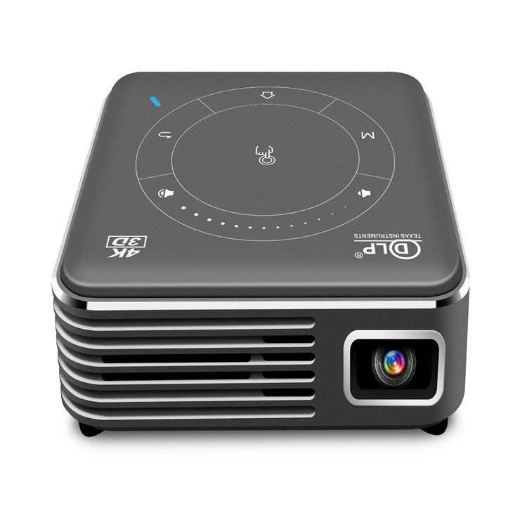 P11 854x480 DLP Mini Smart Projektor mit Infrarot-Fernbedienung, Android 9.0, 2GB+16GB, Unterstützt 2.4G/5G WiFi, Bluetooth, TF-Karte