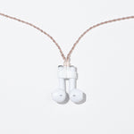 AIRPODS kabelloses Headset Anti-Verlust Kette Starke Magnethülle Titanstahl Edelstahl Farbretention Anti-Verlust Halskette, Gold, Roségold, Schwarzgold, Stahlfarbe