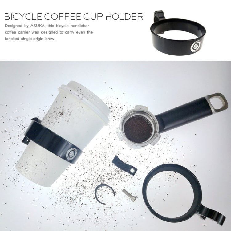 Fahrrad Kaffeetassenhalter Milchtee-Becherhalter Aluminiumlegierung Flaschenhalter, Gelb, Rot, Blau, Schwarz, Silber
