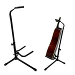 Zusammenklappbarer, einzelner vertikaler Gitarrenständer, einzelner vertikaler Gitarrenständer