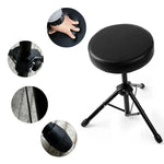 Runder Hocker mit Metallhalterung und Hubfunktion, universelle Bank für Musikinstrumente, runder Hocker mit Hubfunktion