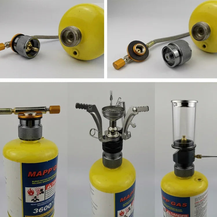 Camping Propan Gastankadapter Outdoor-Ofen Konverter Outdoor-Ofen Anschlusszubehör US-Standard-Schnittstelle