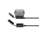 YX Ladegerät aus Aluminiumlegierung für DJI Mavic 2 mit Schalter und US-Stecker