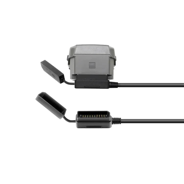 YX Ladegerät aus Aluminiumlegierung für DJI Mavic 2 mit Schalter und US-Stecker