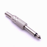 40 Stück Mono Audio Stecker Mikrofon Sophomore Kern 6,35mm Stecker