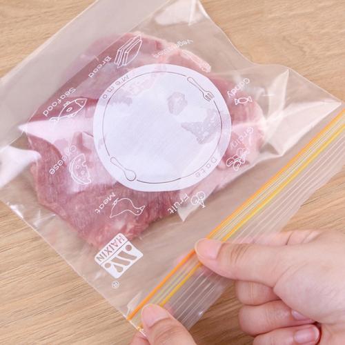 Frischhaltebeutel, Beutel zum Versiegeln, Verdickte Haushalts-Kühlschrank-Aufbewahrungs-Plastiktüte, Klein (30 Stück/Set), Mittel (25 Stück/Set), Groß (15 Stück/Set)