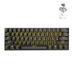 RK61 61 Tasten Bluetooth / kabellose Dual-Mode-Tablet-Mobile-Gaming-Mechanische Tastatur, Kabellänge: 1,5 m, Tea Shaft, Green Shaft, Red Shaft