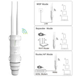 WAVLINK AC600 AP 2.4G/5G Dualband Outdoor High Power Repeater, EU-Stecker, US-Stecker, UK-Stecker