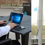 WAVLINK AC600 AP 2.4G/5G Dualband Outdoor High Power Repeater, EU-Stecker, US-Stecker, UK-Stecker
