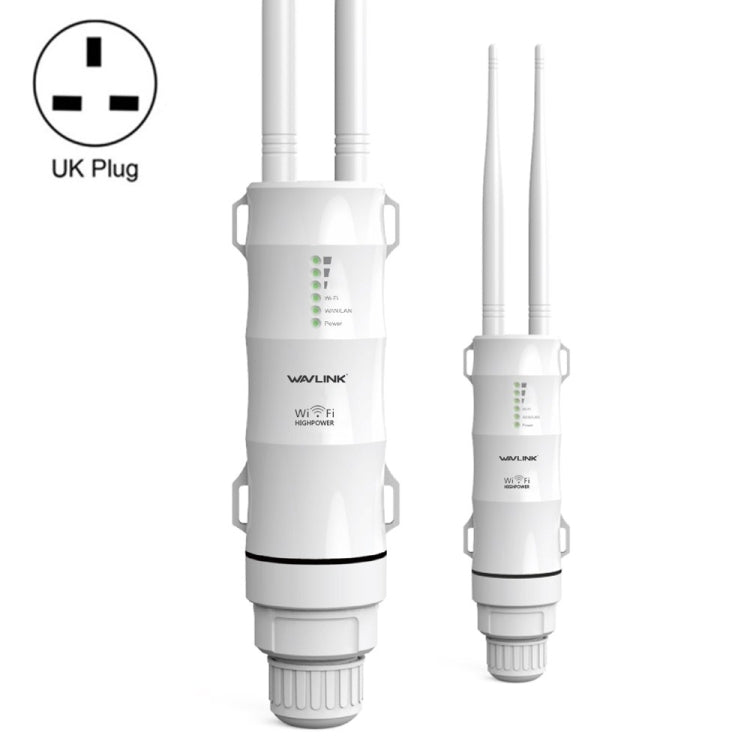 WAVLINK AC600 AP 2.4G/5G Dualband Outdoor High Power Repeater, EU-Stecker, US-Stecker, UK-Stecker