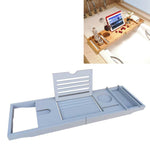 Multifunctional Telescopic Shelf Toilet Bath Tablet Phone Holder Bathroom Bathtub Holder Rack, Single Box, Double Box