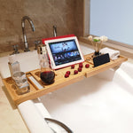 Badewannen Wein Handy Tablet Ständer Badewannen Regal Ablage Gestell, Wein Handy Tablet Ständer