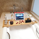 Badewannen Wein Handy Tablet Ständer Badewannen Regal Ablage Gestell, Wein Handy Tablet Ständer