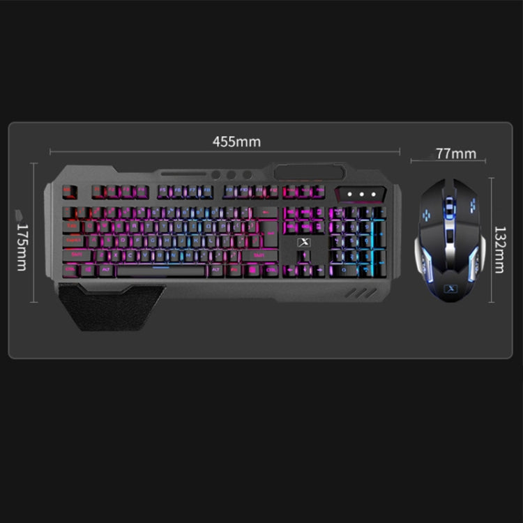 K680 RGB Wiederaufladbares kabelloses Gaming-Tastatur- und Maus-Set