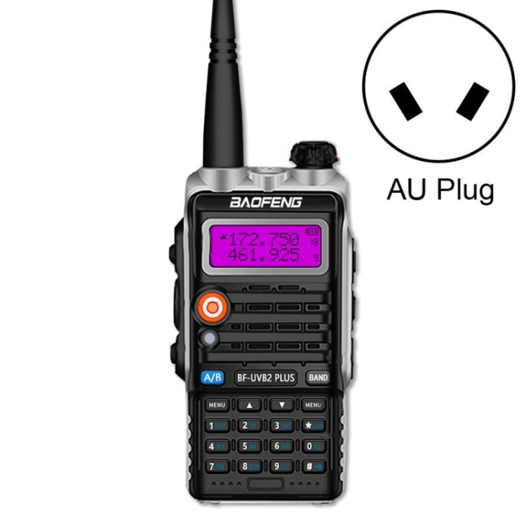Baofeng BF-B2Plus Outdoor 15km Mini Hochleistungs-FM Walkie-Talkie, AU Stecker, EU Stecker, US Stecker, UK Stecker