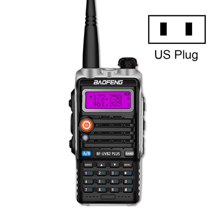 Baofeng BF-B2Plus Outdoor 15km Mini Hochleistungs-FM Walkie-Talkie, AU Stecker, EU Stecker, US Stecker, UK Stecker