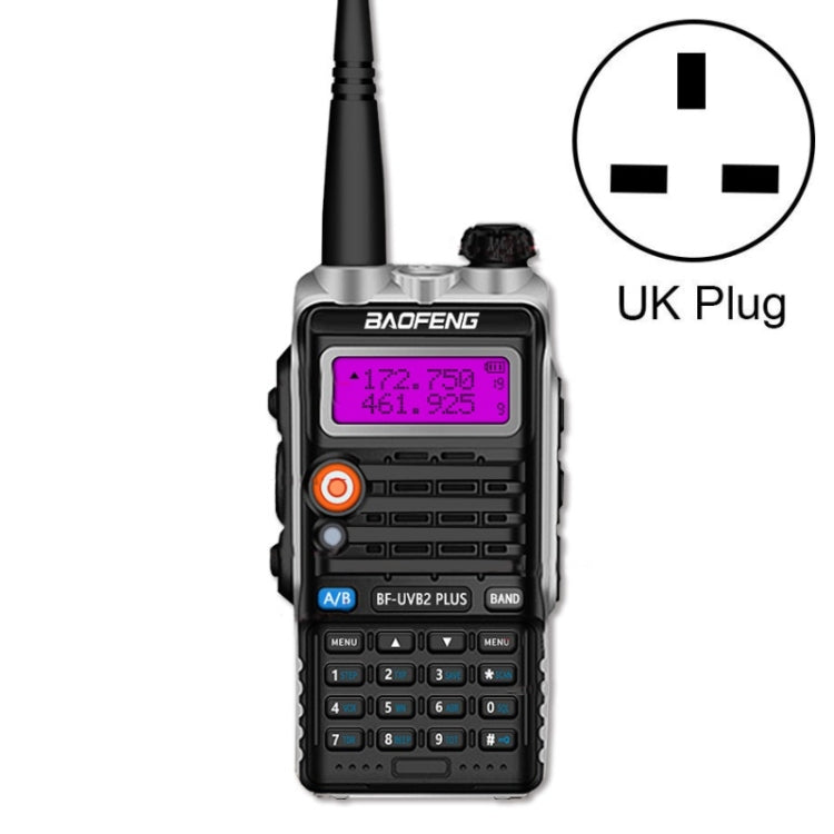 Baofeng BF-B2Plus Outdoor 15km Mini Hochleistungs-FM Walkie-Talkie, AU Stecker, EU Stecker, US Stecker, UK Stecker