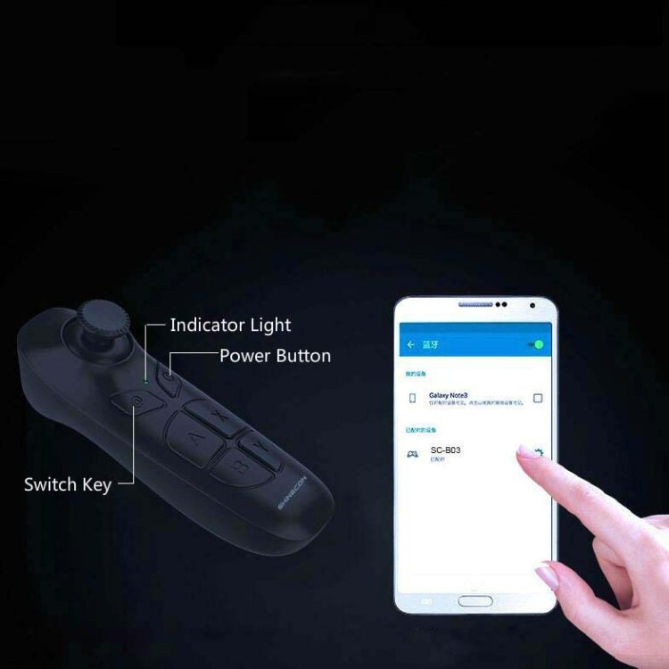 VR-Brillen Fernbedienung Android Handy E-Book Seitenumblätterer Kurzvideo Aufnahme Selfie Bluetooth Griff