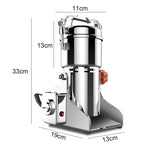 Schwingmühle für medizinisches Material, kleine Apotheken-Medizinmühle EU-Stecker, Medizinmühle
