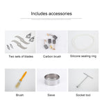 Schwingmühle für medizinisches Material, kleine Apotheken-Medizinmühle EU-Stecker, Medizinmühle