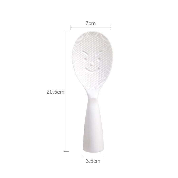 Kreativer Smile-Gesicht-Reislöffel, vertikaler Typ, lebensmittelechter Küchen-Reiskocher-Löffel