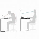 Kreativer kompakter tragbarer unsichtbarer Pilzständer Desktop-Erhöhung Lüfter Heizregal, Schwarz, Grün