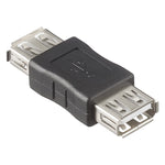 3 Stück USB Doppel Weiblich Gerade Durchgang Kopf USB Doppel Weiblich Schnittstelle