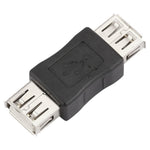 3 Stück USB Doppel Weiblich Gerade Durchgang Kopf USB Doppel Weiblich Schnittstelle
