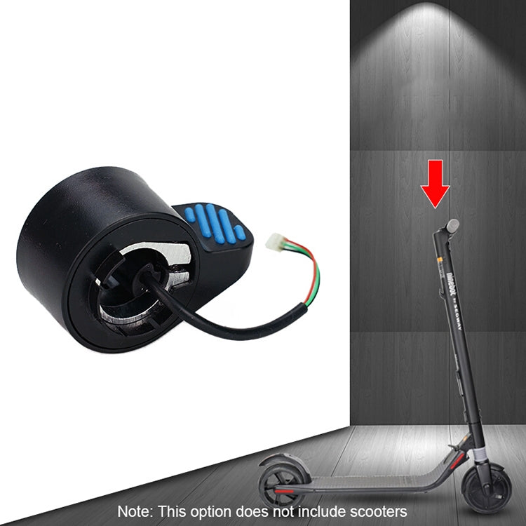 Für Ninebot ES1 / ES2 / ES3 / ES4 Scooter Zubehör Finger-Drehgasgriff, Blau