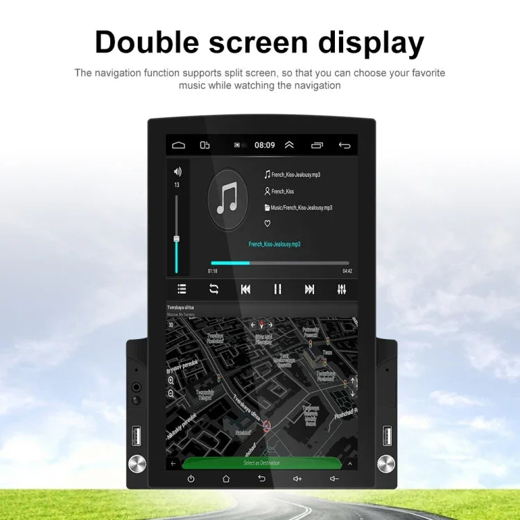 9,7 Zoll Vertikaler Bildschirm HD 2,5D Glas Auto MP5 Player Android Navigation All-in-one Gerät, Standard, Standard+4 Lichtkamera, Standard+8 Lichtkamera, Standard+12 Lichtkamera