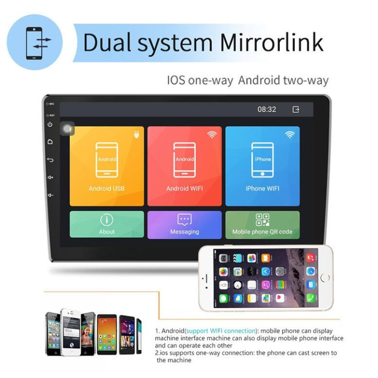 Universelles Gerät Android Smart Navigation Auto Navigation DVD Rückfahrvideo Integriertes Gerät, 9 Zoll 1+16G Standard, 9 Zoll 2+16G Standard, 9 Zoll 2+32G Standard, 10 Zoll 1+16G Standard, 10 Zoll 2+16G Standard, 9 Zoll 1+16G Standard+4 Lichtkamera