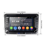 Passend für Volkswagen 7-Zoll Auto Multimedia Player Navigation Bluetooth Rückfahr Integriertes Gerät Android 10.0, 1+16G, 2+16G, 2+32G