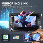 Passend für Volkswagen 7-Zoll Auto Multimedia Player Navigation Bluetooth Rückfahr Integriertes Gerät Android 10.0, 1+16G, 2+16G, 2+32G