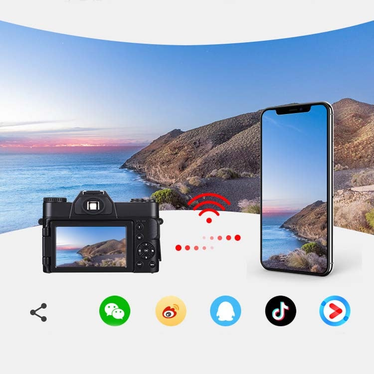 48-Millionen-Pixel 3,0-Zoll-Display HD Digitalkamera, unterstützt HDMI / WIFI / TF-Karte, CDR9