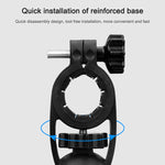 Elektrisches Fahrrad Handyhalter 360-Grad-Drehbarer Handyhalter Vier-Wege-Verstellbarer Halter für Motorrad, Lenker, Rückspiegel