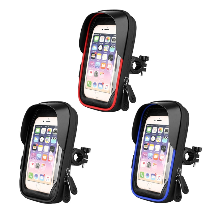 Mountainbike Kartenhalter Touchscreen Handyhalter Motorrad Elektrofahrzeug Wasserdichter Navigationshalter Sonnenschutz Handyhalter, Lenker, Rückspiegel