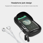 Mountainbike Kartenhalter Touchscreen Handyhalter Motorrad Elektrofahrzeug Wasserdichter Navigationshalter Sonnenschutz Handyhalter, Lenker, Rückspiegel