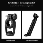 Mountainbike Kartenhalter Touchscreen Handyhalter Motorrad Elektrofahrzeug Wasserdichter Navigationshalter Sonnenschutz Handyhalter, Lenker, Rückspiegel