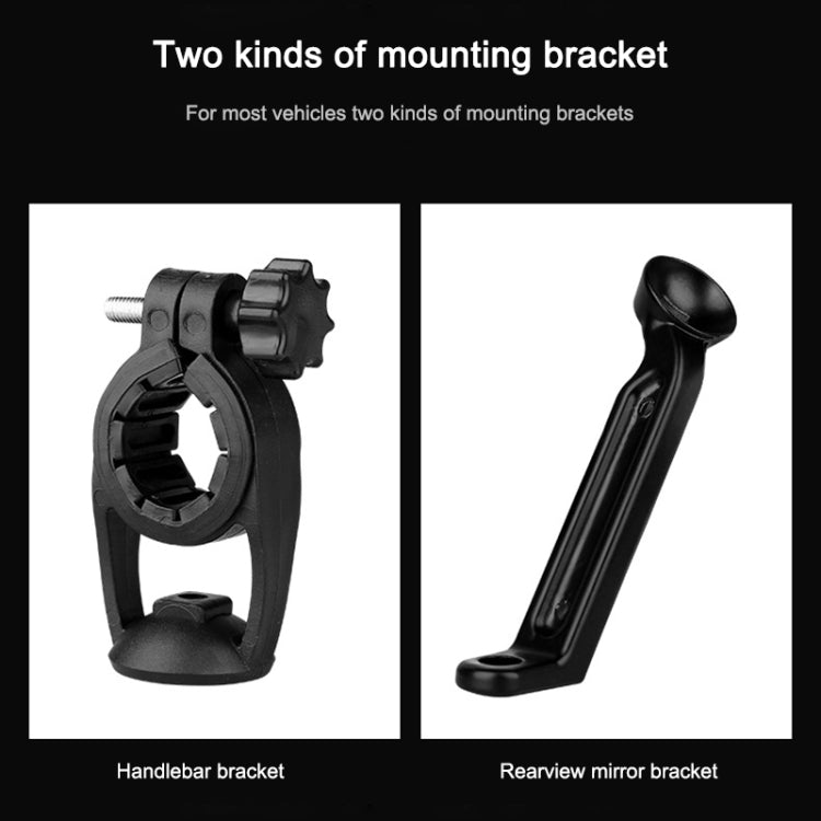 Mountainbike Kartenhalter Touchscreen Handyhalter Motorrad Elektrofahrzeug Wasserdichter Navigationshalter Sonnenschutz Handyhalter, Lenker, Rückspiegel