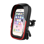 Mountainbike Kartenhalter Touchscreen Handyhalter Motorrad Elektrofahrzeug Wasserdichter Navigationshalter Sonnenschutz Handyhalter, Lenker, Rückspiegel