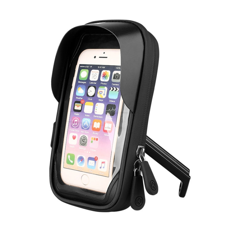 Mountainbike Kartenhalter Touchscreen Handyhalter Motorrad Elektrofahrzeug Wasserdichter Navigationshalter Sonnenschutz Handyhalter, Lenker, Rückspiegel