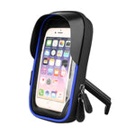 Mountainbike Kartenhalter Touchscreen Handyhalter Motorrad Elektrofahrzeug Wasserdichter Navigationshalter Sonnenschutz Handyhalter, Lenker, Rückspiegel