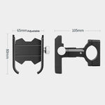 Fahrrad Handyhalter Motorrad Elektroauto Navigations-Handyhalter, Lenker, Rückspiegel