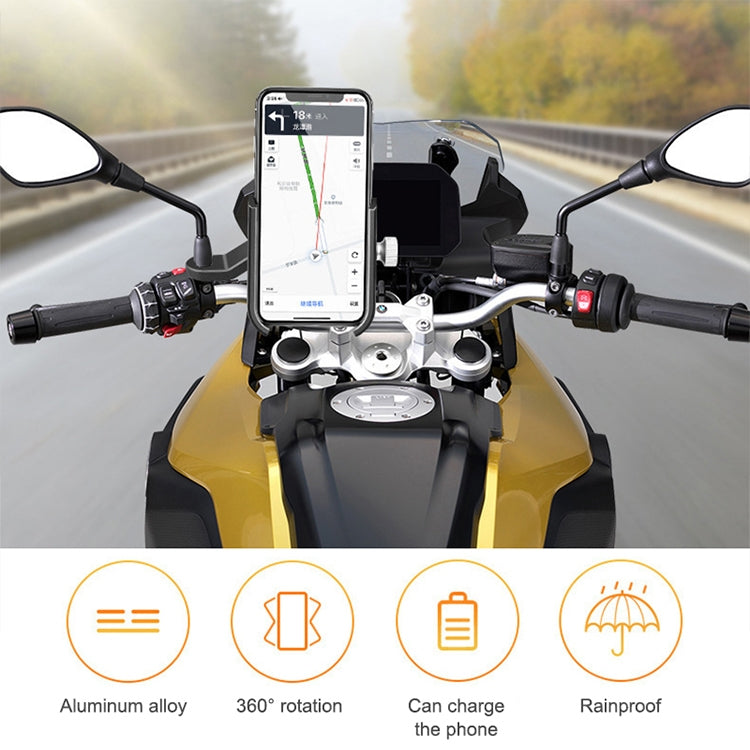 Fahrrad Handyhalter Motorrad Elektroauto Navigations-Handyhalter, Lenker, Rückspiegel
