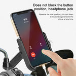 Fahrrad Handyhalter Motorrad Elektroauto Navigations-Handyhalter, Lenker, Rückspiegel