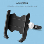 Fahrrad Handyhalter Motorrad Elektroauto Navigations-Handyhalter, Lenker, Rückspiegel