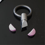 Auspack-Mikroschneidewerkzeug Kapselmesser, Silber
